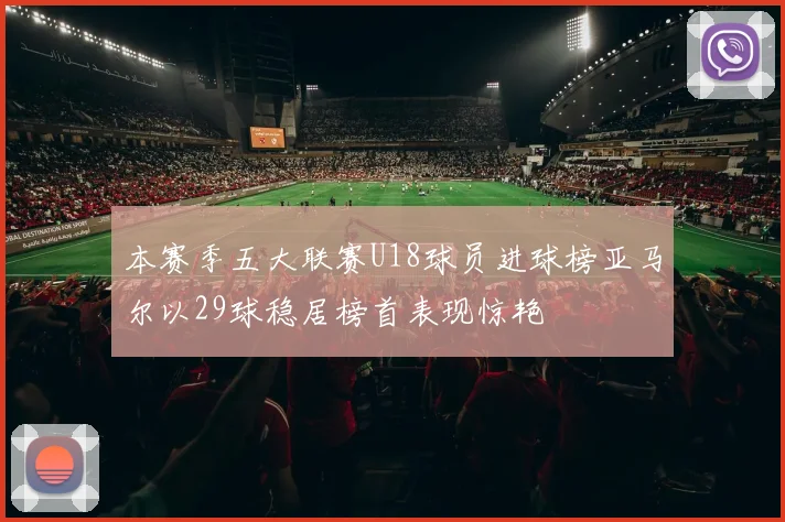 本赛季五大联赛U18球员进球榜亚马尔以29球稳居榜首表现惊艳