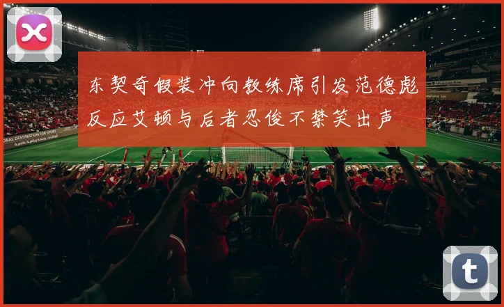 东契奇假装冲向教练席引发范德彪反应艾顿与后者忍俊不禁笑出声